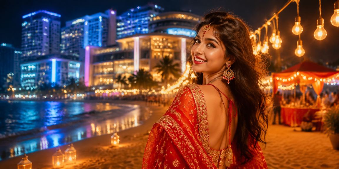ঢাকার সমুদ্র সৈকতে লটারি বিজয়ী উদযাপন